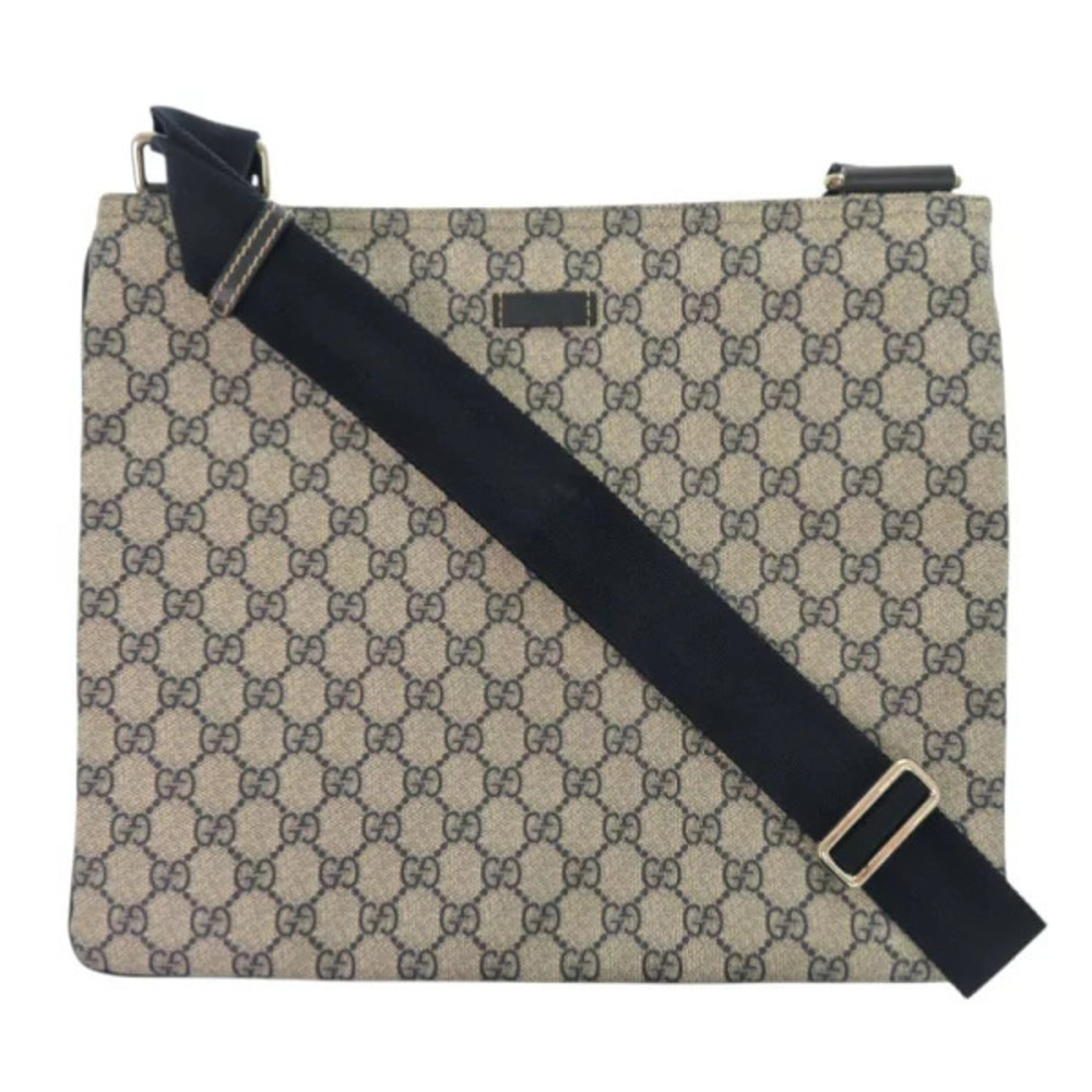 Gucci GG Supreme Navy Blue Shoulder Bag